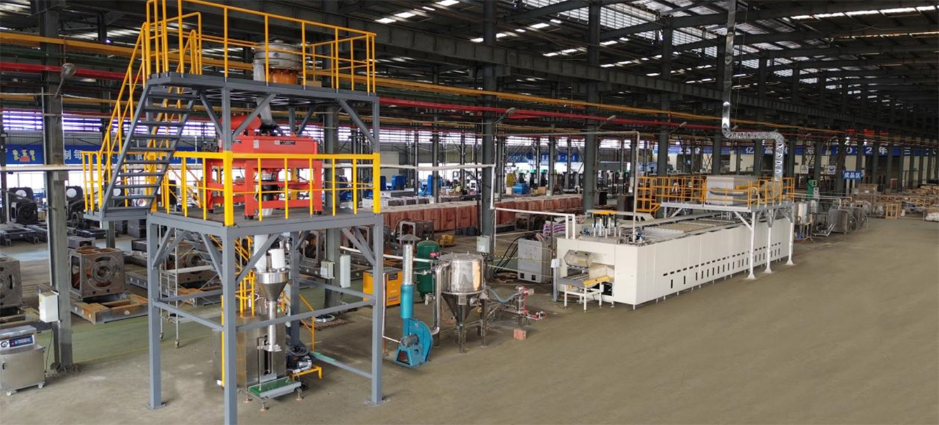  Panoramic view of test line