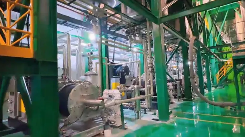 New energy materials production line